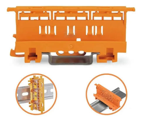 Soporte de riel DIN para 221-GENROD