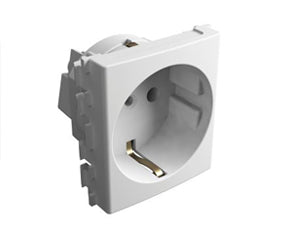 Tomacorriente bipolar schuko-TECLASTAR