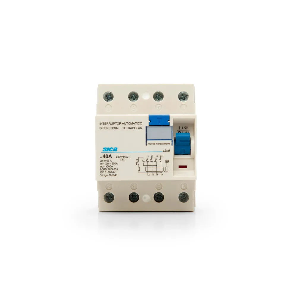 Interruptor diferencial-SICA