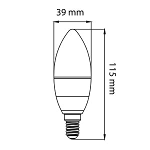 Lámpara LED Velita 8W-CANDIL
