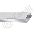 Perfil de aplicar c/difusor 14,4x6,8mm(ancho/alto)-CANDIL