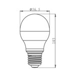 Lámpara LED 4W antinsecto-CANDIL