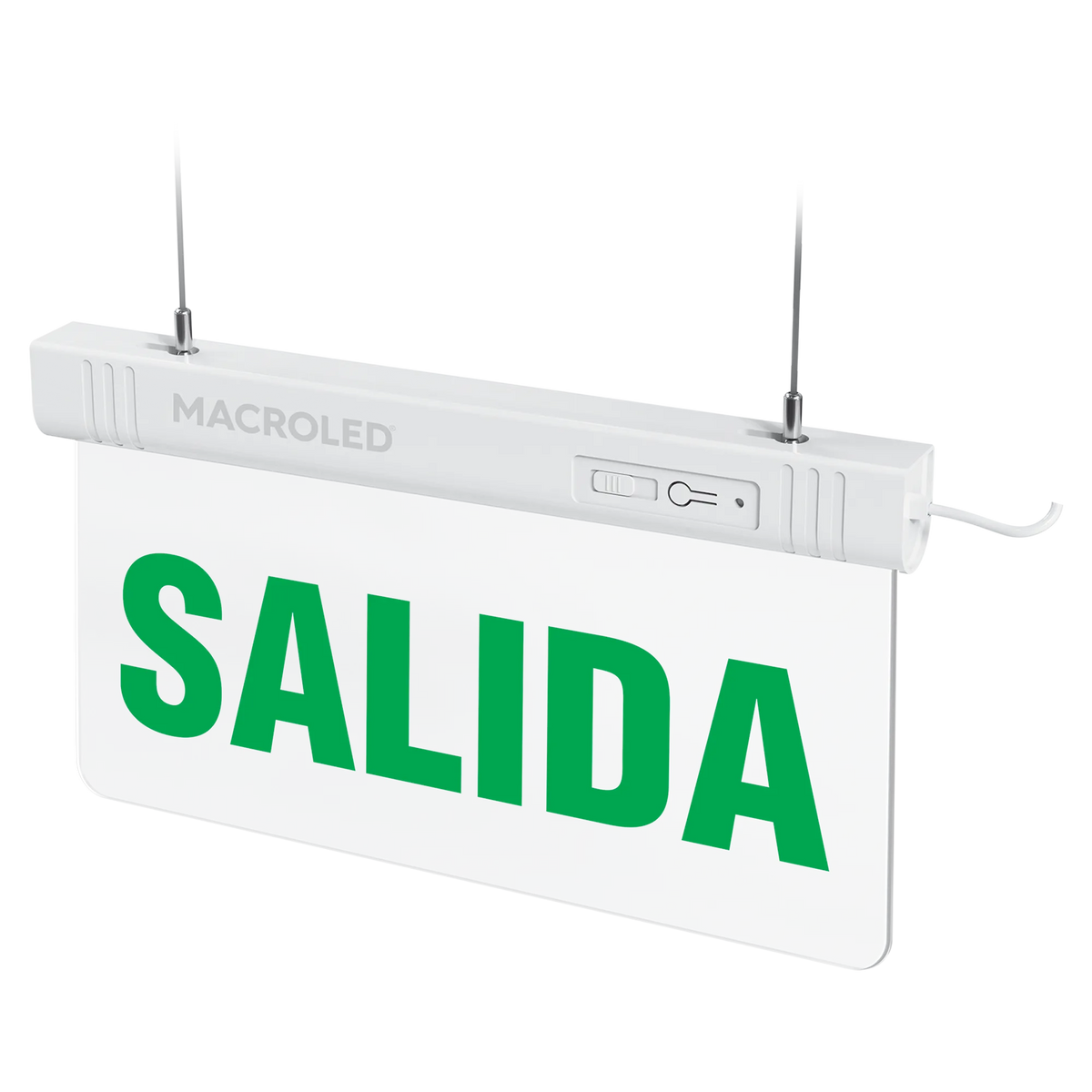 Cartel de Salida de Emergencia-MACROLED