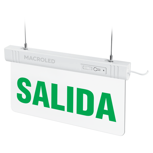 Cartel de Salida de Emergencia-MACROLED