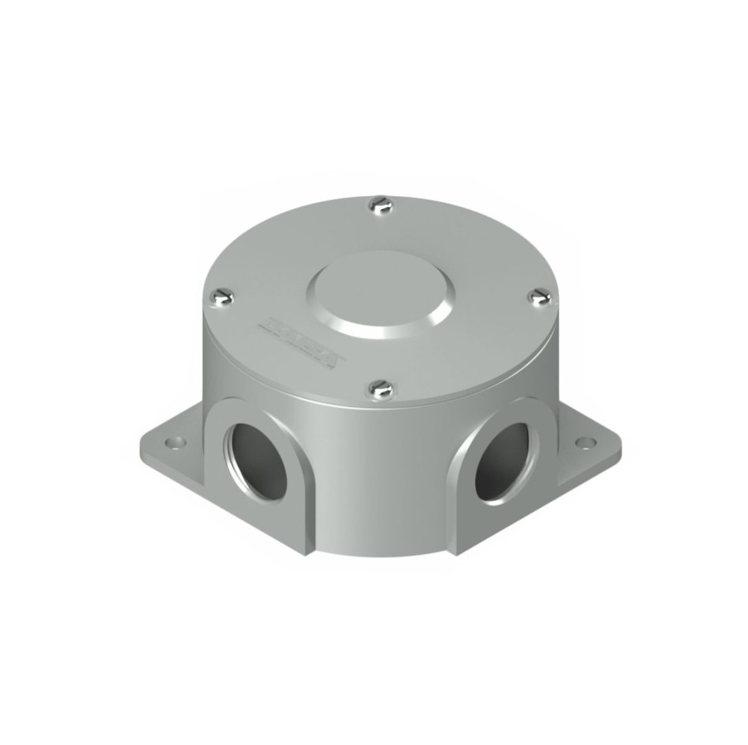 Caja de paso redonda rosca-MICROCONTROL