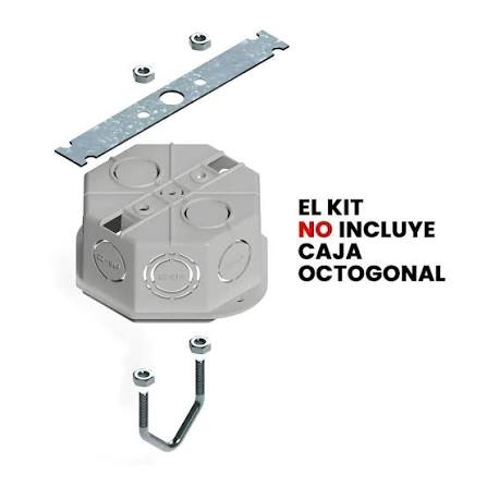 KIT de losa para caja octogonal-GENROD