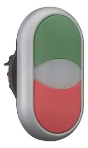 Pulsador doble rojo/verde-MELECTRIC